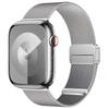 Adecuado para Correa Apple Watch iWatch 5493.8kg Sección Cola Magnética Hebilla Doble Magnética Correa de Acero Milanesa