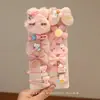 Gran Venta Otoño e Invierno Pasador para el Cabello Niños Dibujos Animados Kuromi Pasador para el Cabello Niña Pequeña Lazo Flequillo Pinza BB Accesorios para la Cabeza de Bebé