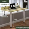 Mesa Pequena para Bay Window, Mesa de Escrita com Pernas Altas e Baixas, Mesa de Estudo Modificada, Mesa Integrada com Assento Fixo, Mesa para Computador de Mesa com Pernas Longas e Curtas