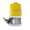 Ma Ruixiang Nacional atacado tubo de travamento corpo pequeno multifuncional diâmetro grande plástico amarelo 4 pontos Mangueira Conector de Torneira