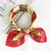 50 Bufandas de Seda para Mujer, Primavera, Verano y Otoño, Delgadas y de Moda, Versátiles y Elegantes, Adecuadas para Uso Profesional, Auxiliares de Vuelo, Bufandas Pequeñas para el Cuello, Pañuelos para la Cabeza