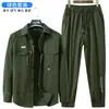 Traje de Ropa de Trabajo de Verano para Hombre Secado Rápido Ligero Transpirable Ropa de Protección Laboral Ropa de Trabajo para Obra al Aire Libre Tela Impermeable para Exteriores