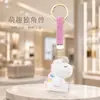 Llavero de Unicornio de Lana y Resina con Pedrería Creativa Colgante para Bolso Estilo Ins Llavero de Coche Transfronterizo