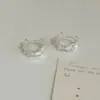 Pendientes de Diseño de Nicho Transfronterizos con Diseño Hueco de Corazón Moda para Viajes Diarios Lujo Ligero Gama Alta Pendientes Personalizados Diarios