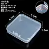 Caja de Embalaje Rectangular de Plástico PP Transfronteriza con Tapa, Caja de Almacenamiento Transparente para Accesorios, Tarjetas, Juguetes, Caja de Exhibición, Caja de Tarjetas