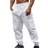25 Exportación Transfronteriza Nuevo Otoño e Invierno Terciopelo Pantalones Casuales para Hombre con Bolsillos de Solapa Múltiple Pantalones Cargo Talla Grande Pantalones Deportivos Casuales para Hombre