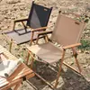 Silla Plegable Portátil Gruesa de Tela Oxford para Acampar al Aire Libre Silla Plegable Ultraligera de Aleación de Aluminio para Picnic al Aire Libre Silla de Playa