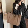 E-commerce Transfronteiriço Mais Vendido Bolsa de Mão Grande com Letras INS para Estudantes Universitárias Bolsa Tote Casual de Ombro Único