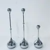 Portavelas de Metal con Flujo Goteante Artesanías Adornos para el Hogar Sala de Estar Escritorio Restaurante Decoraciones Suaves