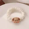 Nuevo lindo perrito anillo de intestino delgado cuerda para el pelo popular en línea linda cuerda para el pelo accesorios para el cabello banda para el pelo de chica estudiante anillo para el pelo