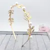 Nuevo Vestido de Novia Estilo Europeo, Diadema Dorada de Doble Capa con Hojas Estilo Bosque y Hada, Accesorios para el Cabello, Accesorios de Novia, Accesorios para Niños, Etc.