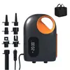 Kayak de Exterior, Bote de Asalto, Tabla de Paddle Sup, Bomba de Aire Inteligente de Alta Potencia, Nueva Bomba de Aire Eléctrica de Alta Presión 12V