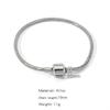 Pulseira Minimalista de Liga Metálica Estilo Corda Pan, Disponível para Vendas Transfronteiriças, Pulseira Geométrica Versátil no Atacado