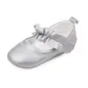 Zapatos de bebé Primavera y Otoño nuevos zapatos de princesa para bebé niña Velcro color liso suela blanda zapatos para niños pequeños BBW7089