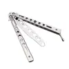 Cuchillo mariposa americano al por mayor cuchillo escorpión herramienta de práctica cuchillo de exterior peine juguete de mariposa sin hoja