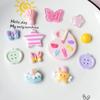 Acessórios DIY para Sapatos Croc Desenho Animado Fofo Pacote de Expressões Engraçadas Decoração de Boneca Desenho Animado Feia Sapatos Removíveis