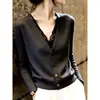 Cardigan de Tricô Patchwork com Renda Francesa Novo Outono/Inverno 2026 para Mulheres, Top de Temperamento Intelectual Simples, Top Pequeno Versátil