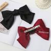 TikTok Celebridad de Internet Mismo Estilo Pasador de Pelo de Lazo Grande Clip de Resorte Parte Trasera Accesorios para el Cabello Estilo Japonés y Coreano jk Pasador Adorno para la Cabeza Clip