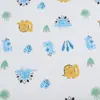 Capa para bolsa de roupas de algodão estampado, malha de algodão classe A para bebês, 300 peças, estampado, dupla face