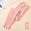 Pantalones cálidos cepillados de doble cara de terciopelo, mallas largas sin costuras para mujer, leggings gruesos forrados de forro polar, pantalones de algodón para otoño e invierno