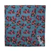 Nuevo elegante pañuelo cuadrado grande de estilo chino de 140 cm para mujer, pañuelo de seda estampado de alta gama, pañuelo decorativo, chal versátil