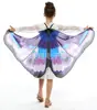 Mariposa decorativa Mariposa europea y americana Capa de mariposa Versión infantil Disfraz de actividad de mariposa para baile Chal infantil