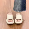 Pantuflas Rosas de Suela Gruesa para Mujer, para Casa y Exteriores en Verano, Sandalias Cómodas con Tacto Suave, Nuevo Modelo 2026, Chanclas de Playa Antideslizantes