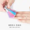 Pincel de Pó para Unhas Venda Quente Transfronteiriça Ferramenta de Manicure Pincel de Unhas com Cerdas Macias Pincel de Maquiagem Colorido para Blush Pincel para Pó Solto