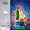 Venta caliente transfronteriza de Amazon Cortina de ducha divisoria impermeable y a prueba de moho del Grinch Impresión digital HD 3D ventas directas de fábrica