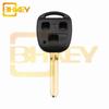 Adecuado para la carcasa de la llave del coche de placa recta de 3 llaves Toyota, carcasa de control remoto TOY43 Blade