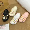 Nova Fivela de Sapato com Buraco de Coração Girly Ins Moda Bonita Flor de Sapato Versátil de Alta Qualidade