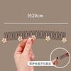 Artefacto para cabello roto, horquilla invisible, diadema para la parte posterior, peine sin costuras, herramienta para flequillo, estilo perezoso, tocado para cabello trenzado