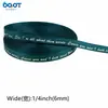 Cinta de Poliéster Mate Retro Inglesa de 0.6cm Empaque de Caja de Regalo Accesorios para Joyería DIY Material de Lazo de Cinta