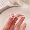 Cartoon Pink Ktiiy Cat Hairpin Cute Girl's Side Love Bangs Front Broken Side Hairpin Headwear
