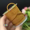 Fio de Algodão 885 2,5mm Fio Manbo Corda Trançada Wenwan Cordão para Pingente Bodhi Xingyue Resistente ao Desgaste Fio Vermelho para Corda de Mão