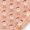 Nova embalagem de presente de papel kraft de Natal cor Árvore de Natal brinquedo papel de presente papel de embrulho diy atacado em estoque