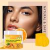 Discos limpiadores de cúrcuma para comercio transfronterizo, disco limpiador de cúrcuma, exfoliante, limpieza facial