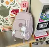 Mochila Fresca y Elegante para Estudiantes con Textura Libre de Arrugas, Perfecta para Salidas Diarias, Compras y la Escuela