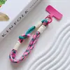 Cuerda Corta de Dopamina Correa para Teléfono Móvil Correa de Muñeca Llavero de Tarjeta Colorido Correa de Teléfono de Dibujos Animados Linda Anti-Pérdida