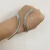 Pulsera Anillo Abierto Ajustable para Mujer Estilo Geométrico Europeo y Americano Traje Todo Combinable Diseño Serpiente Espíritu Pulsera Personalizada Pulsera