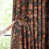 1 Peça Novas Cortinas Multicores Estilo Europeu e Voils para Decoração de Sala de Estar e Quarto, Voils Decorativos Personalizados com Passagem para Varão