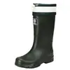 Comercio Exterior Transfronterizo Moda de Media Pantorrilla Botas de Lluvia para Mujer Ropa de Exterior Antideslizantes Suela Gruesa Impermeables Resistentes al Desgaste Zapatos de Goma Botas de Lluvia para el Trabajo