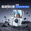 Shadowstone Insta360 Goultra Película Templada Película para Lente Cámara de Pulgar Película de Hidrogel Película Protectora de Pantalla