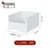 Caja de almacenamiento japonesa de ángulo recto telescópica izquierda y derecha caja de almacenamiento para armario multi-tamaño para artículos varios finishing gabinete profundo cesta de almacenamiento para restaurante