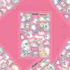 Stickers de Corea del Sur Stickers Lindos de Personaje de Niña de Dibujos Animados Pegatinas Ins Estilo Coreano Tarjeta Goo Diy Pegatinas Decorativas Pegatinas para Cuenta de Mano