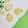 Pegatinas de Frutas Transparentes Tridimensionales Fresa Sandía Manzana Accesorios DIY Pasador Imán para Refrigerador Accesorios de Material