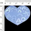 Novo Molde para Manicure de Concha de Verão Molde de Silicone Popular Fofo Usável Unha Estilo Oceano Molde de Concha Estrela do Mar