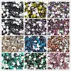 1000 Piezas Fondo Plano Celebridad de Internet Diamante Brillante para Uñas Arte de Uñas Diamante Multicolor Pintura de Diamantes DIY Diamante de 14 Caras Pegatina de Diamante para Teléfono Móvil Diamante
