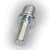 Haste de Conexão para Furadeira Elétrica M10, Esmerilhadeira Angular, Máquina de Polimento para Conectar Disco Aderente de Polimento e Enceramento de Carro, Ventosa M14