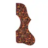 Protetor de Palheta para Violão Folk 40.0/41 polegadas Adesivo Placa Protetora para Batidas Placa de Tocar Formato de Gota d'Água Material Real de Celuloide